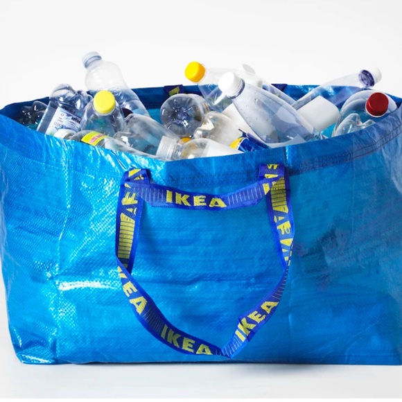 BRAND NEW FRAKTA 19 GALLON IKEA BAGS CAN USE THESE FOR ALMOST EVERYTHING! - Picture 7 of 12